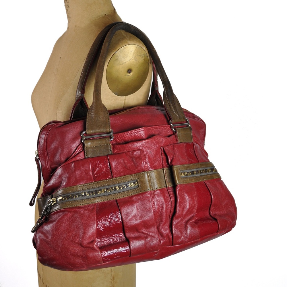 SEE BY CHLOÉ Daytripper Tote Handbag - Cherry Red